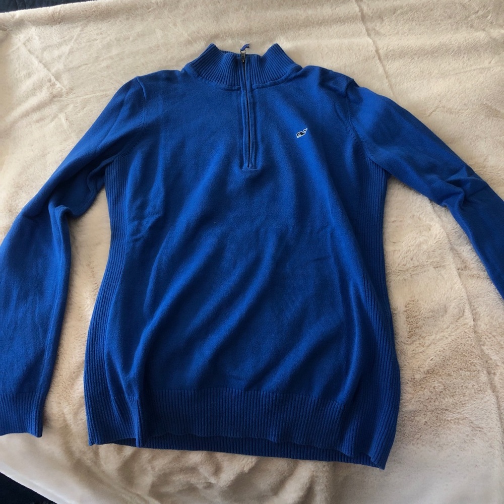 Vineyard vines quarter zip sweater